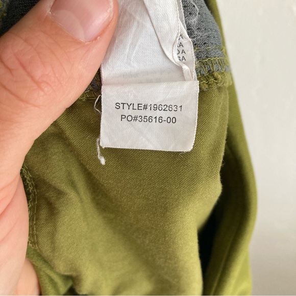 PRANA Kanab Pants Green Climbing Hiking Outdoors Gorpcore Ripstop Size Large - Picture 9 of 9